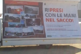 Olbia, se abbandoni i rifiuti finisci sulla pubblicità